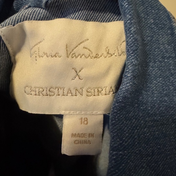 Gloria Vanderbilt x Christian Siriano Denim Jacket - Picture 4 of 4